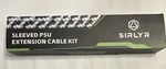 Sirlyr Sleeved Nylon Braid Psu Extension Cable 1.1FT Black Universal 125V 15A New. Price: $22.69.
