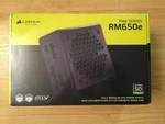 New Sealed Corsair Rme Series RM650E Fully Modular Low-noise Atx Power Supply. Price: $85.00.