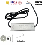 Us 60W-400W Power Supply AC110V To DC12V/24V Led Driver Transformer Adapter IP67 New. Price: $43.20.