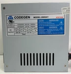 200XA1 Codegen 250W Atx Power Supply Open. Price: $165.00.