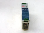 Meanwell SDR-120-24 Power Supply 100-240VAC 24VDC Used. Price: $12.75.