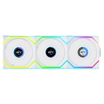 Lian 12SLLCD1W3W Wireless 120MM Argb Case Fans 1.6" Triple Pack White New. Price: $128.00.