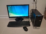 Hp Pavilion Slimline S3700F Pc Windows Vista Home Premium Used. Price: $100.00.