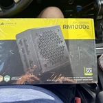 Corsair RM1000E Fully Modular Atx Power Supply Black New. Price: $92.00.