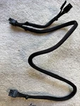8 Pin To Dual Pcie 2X 6+2 Cable For Corsair CX550F Rgb 25-INCH+7.9-INCH New. Price: $9.99.
