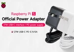Raspberry Pi 5 Power Adapter Official Original 27W New. Price: $18.99.