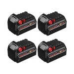 Abeden 18V Battery 4PACKS Replacement For Milwaukee M18 5000MH,HIGH-C... New. Price: $118.82.