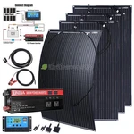 5000W Complete Solar Panel Kit With Controller & Inverter Home 110V Grid System New. Price: $43.99.