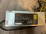 Miningcave Power Supply 80 Plus Gold Model: 2000W-8GPU-ATX Used. Price: $69.99.