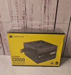New Sealed Corsair Series CX55 Atx Power Supply/ 80 Plus Bronze. Price: $90.00.