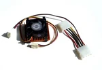 Socket 3 Or 5 486 Cpu Cooler Heatsink W/ Ball Bearing Fan Vintage Molex New. Price: $15.18.