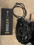 Corsair AX1200 1200W Atx Modular Power Supply 24-PIN Black CMPSU-1200AX Used. Price: $155.00.