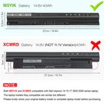 Battery For Dell Inspiron 14 3000 5000 17 Series 3451 5451 M5Y1K GXVJ3 New. Price: $12.59.