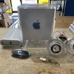 Apple Power Mac G4 Cube Complete With Monitor, Pro Mouse, Speakers, Supply Used. Price: $769.00.