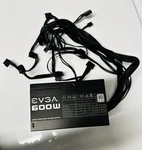 Evga 600W W1 Atx Power Supply 80 Plus Certified 24 Pin Pcie Fan Black Used. Price: $33.99.