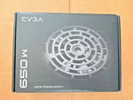 Evga Power Supply 650W Black (100-N1-0650-L1) New. Price: $64.99.