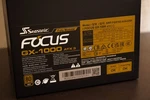 Seasonic Focus GX-1000-1000W 80 Plus Gold Power Supply New. Price: $119.99.
