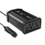Gigacord 300W Power Inverter Dual 110V Outlet And Dc 12V/2.4 Usb Car Charger New. Price: $19.99.