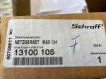 Nvent Schroff Maxpower 124 19" Supply 24V 100W 13100105 New. Price: $297.53.