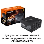 Gigabyte 1300W 80 Plus Gold Power Supply ATX3.0 Fully Modular GP-UD1300GM PG5 New. Price: $337.90.