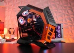 Darkflash Knight K1 Atx Pc Case + Corsair AX860I 7X Nzxt Fans Open. Price: $599.99.
