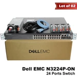 Lot Of Dell Emc N3224P-ON 24X1G 4X10G 2X100G Poe Switch HJ9HD 1050W GM1R7 New. Price: $899.99.