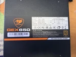 Cougar GEX850 850W 80 Plus Gold Atx Power Supply Psu Open. Price: $99.99.