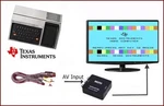 12FT Av Cable & Hdtv Converter Adapter For Texas Instruments TI-99/4 Computer New. Price: $25.99.
