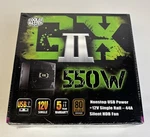 Cooler Master Gx Ii 2 550W Pc Power Supply 80+ Bronze Atx Psu New And Sealed. Price: $74.99.