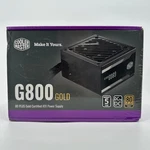 Cooler Master G800 Gold Plus Certified Atx Power Supply - New Sealed. Price: $129.00.