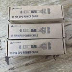 Corsair 12-PIN Gpu Power Cable, Sleeved Black New. Price: $59.99.