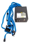 Corsair RM750 750W 80+ Gold Fully Modular Atx Power Supply - Custom Blue Cables Used. Price: $60.00.