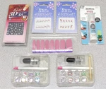 Lot Of Nail Art Supplies - Decorate Sparkle Jewelry 3D New. Price: $10.90.
