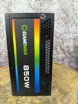 Gamemax RGB-850-RAINBOW 80 Plus Gold 850W Power Supply Pc Computer Gaming Cables Used. Price: $89.99.