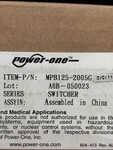 MPB125-2005G Power-one Supply New Surplus. Price: $124.00.