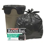 Handi-bag HAB6FTL40 Super Value Pack Trash Bags, 33GAL, .65MIL, 32.5 X 40, Bl... New. Price: $28.79.