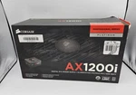 Corsair AX1200I Digital Atx Power Supply W/ Cables 1200W Modular 80 Plus Open. Price: $125.00.