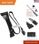 Pin To 3X 15 Sata Power Cable For Thermaltake Psus, Fast 6GBPS Transfer New. Price: $22.99.