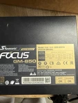 Sea Sonic Focus Plus GM-850 Gold 850W Atx Power Supply Unit For. Price: $35.00.