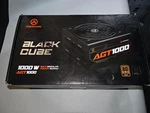 Aresgame AGT1000 Black Cube 1000W 80 Plus Gold Fully Modular Power Supply Open. Price: $59.00.