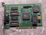 Vintage Tseng Labs ET4000/W32 2MB Pci Video Card. Price: $60.00.