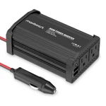 Maxboost 300W Power Inverter Dual 110V Ac Outlet And 2.4A/24W Usb Car Charger New. Price: $20.29.