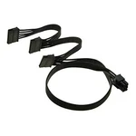 Zahara Sata Power Cable 6 Pin To 3X15 For Seasonic/antec Psus, Btc Mining New. Price: $19.43.