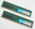 Crucial CT8G4DFS824A.M8FE 16GB (2X8GB) DDR4-2400 Udimm Desktop Memory Ram Used. Price: $67.99.