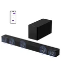 Ultimea 5.1 Surround Sound Bar W/ Subwoofer, Dolby Atmos, Voicemx, Bassmx, 300W Used. Price: $90.99.