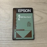 Vintage Rare Epson 2MB Ram Pcmcia Card Memory Made Japan Used. Price: $149.99.