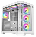 Iceberg Crystal Edge Atx Gaming Case W/7 Argb Fans 700W 80+ Bronze Psu White New. Price: $149.99.
