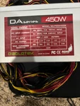 Diablotek Series 450W Desktop Power Supply- PSDA450A Tested Used. Price: $22.00.