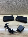 Lot 2 Intellinet 530378 5-PORT Gigabit Ethernet Switch (1) Original Power Supply Used. Price: $31.99.