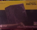 Corsair RM750E 750W Fully Modular Atx Power Supply 12VHPWR Black New. Price: $50.00.